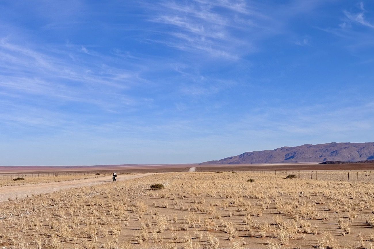 It was intimidating setting off into the big unknown with a big wind forecast