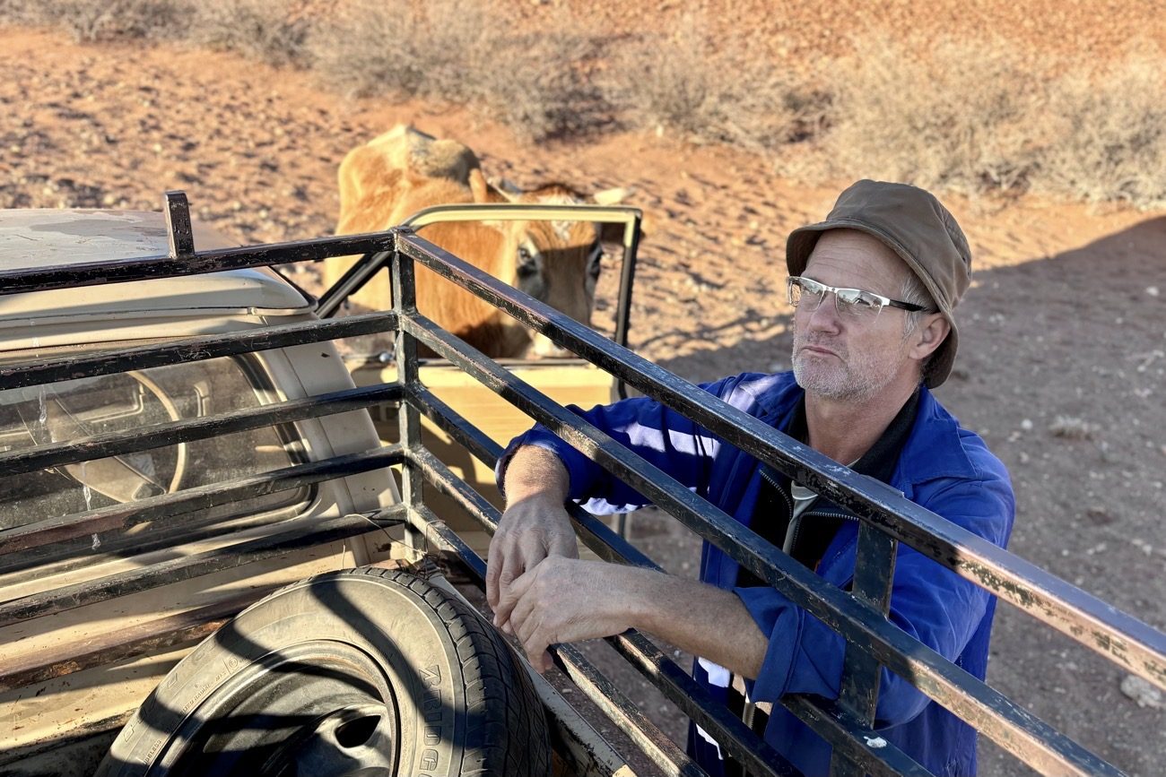 We spent a few hours in Logis company learning about farming in Namibia