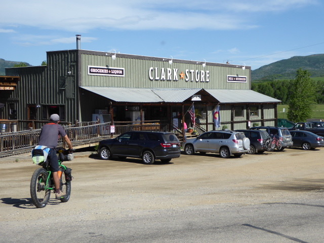 Time for tea and muffin at Clark’s store